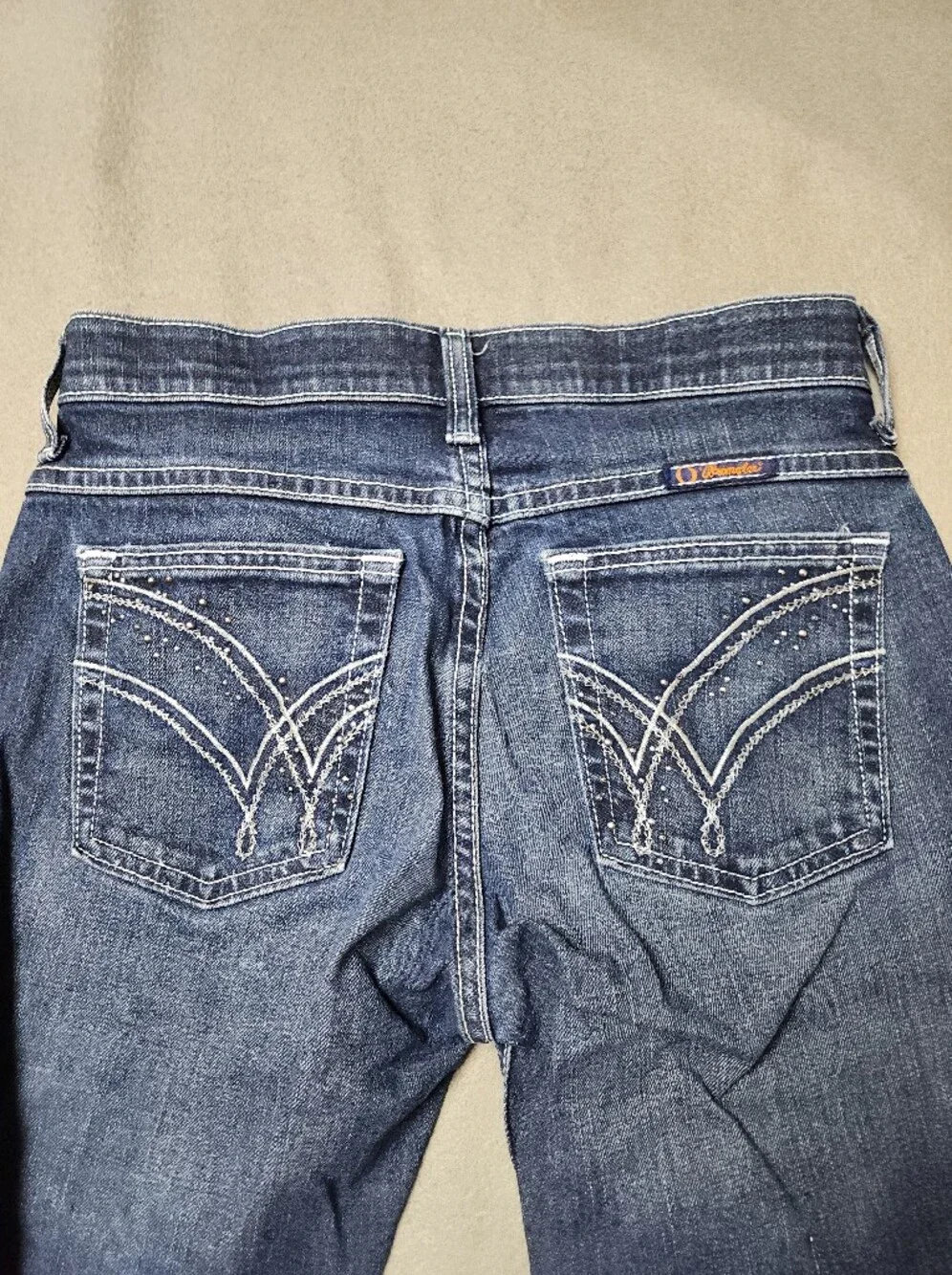 Wrangler Ultimate Riding Q-Baby Mid Rise Jeans Bootcut - Picture 3 of 14
